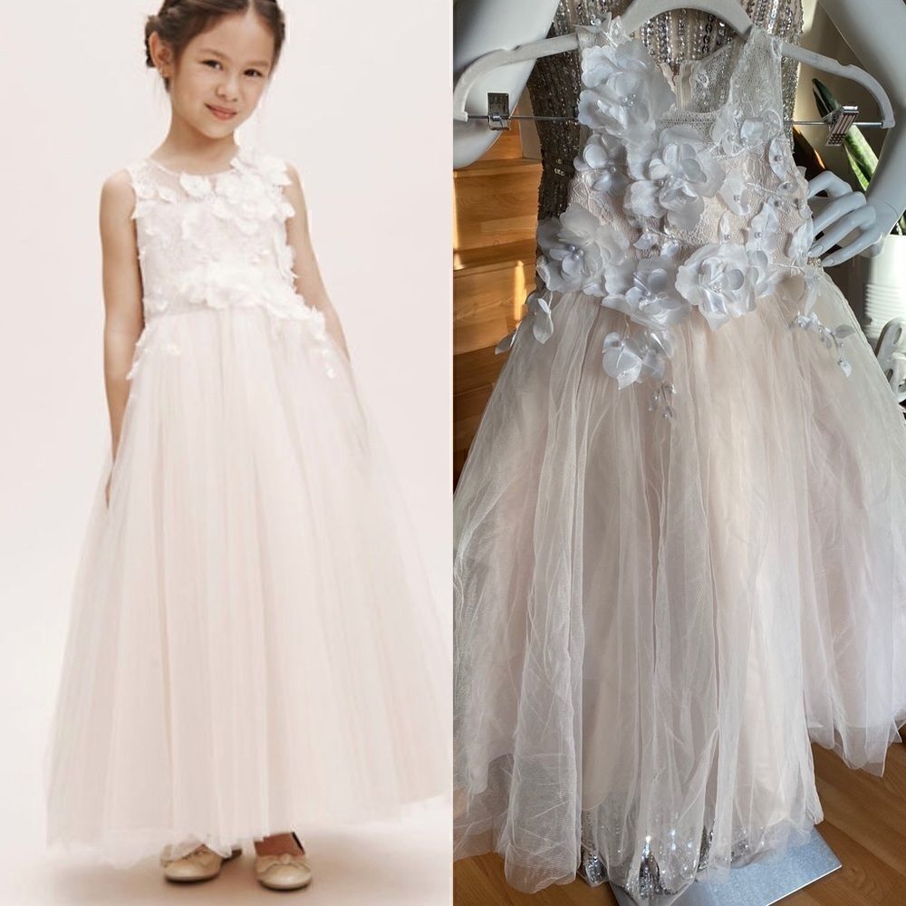 BHLDN Princess Daliana Leandra Flower Girl  Dress